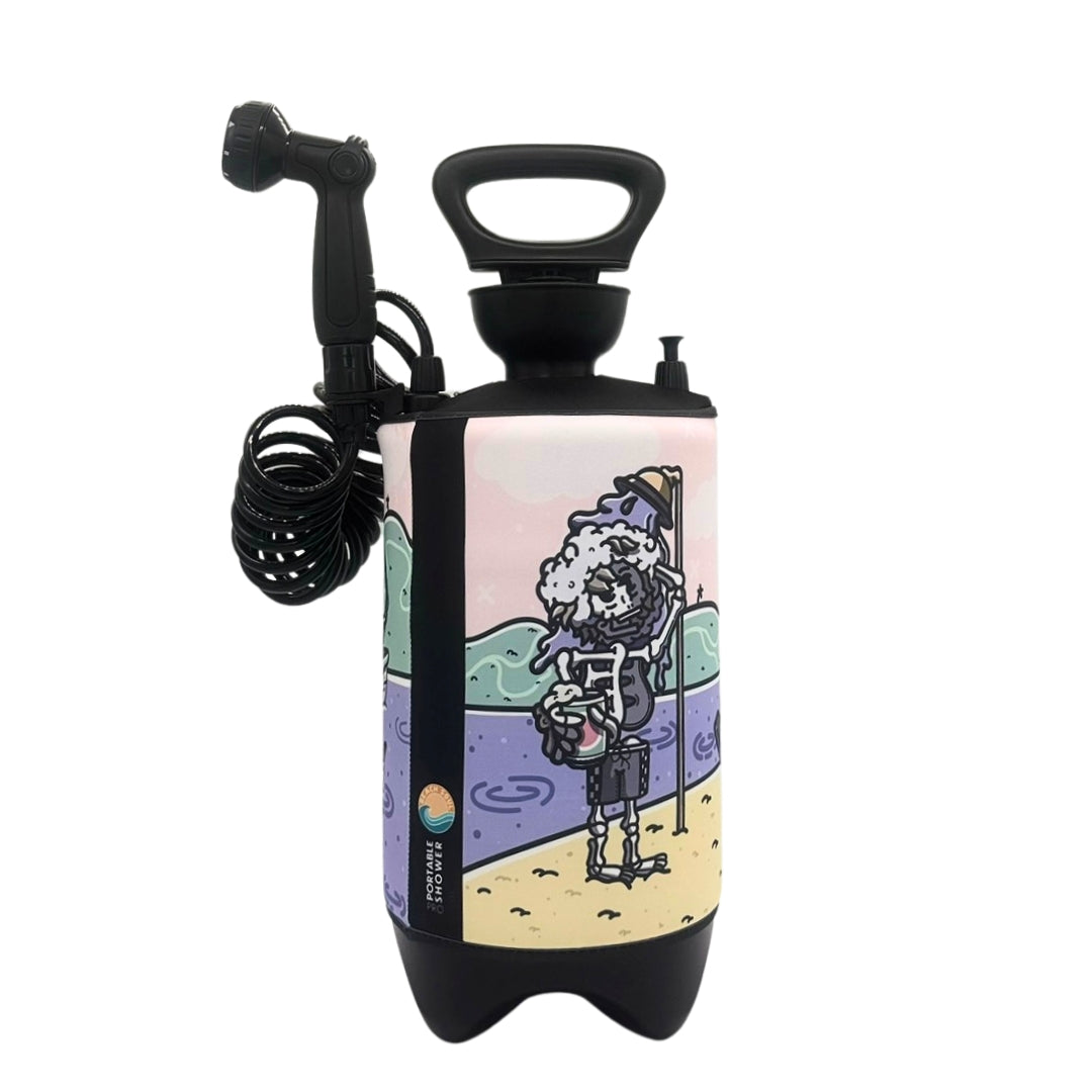 Portable Shower PRO Skully 10L