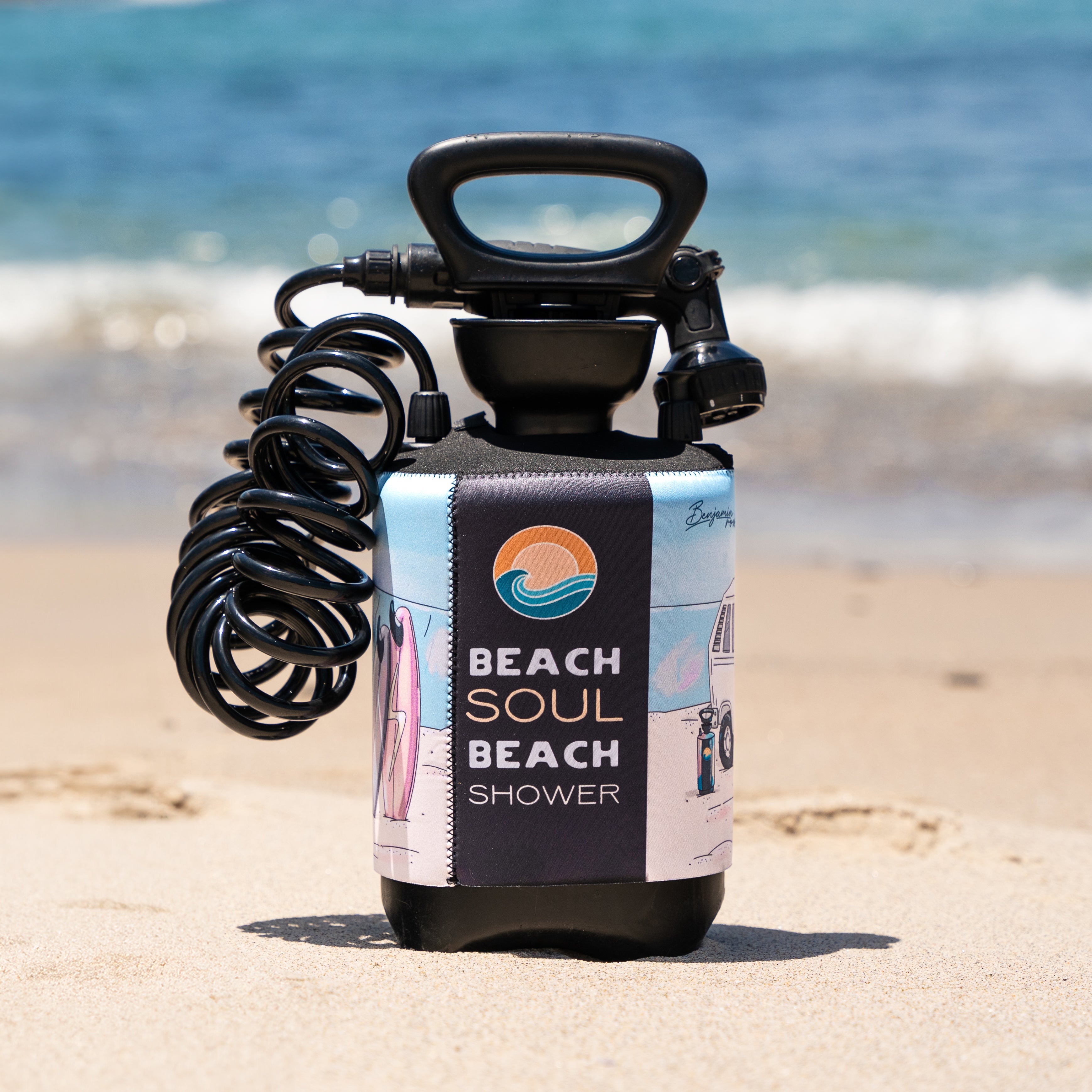 Beach Shower Stoked 5L